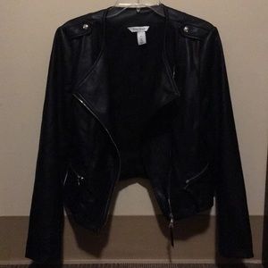 White House Black Market Leather Jacket